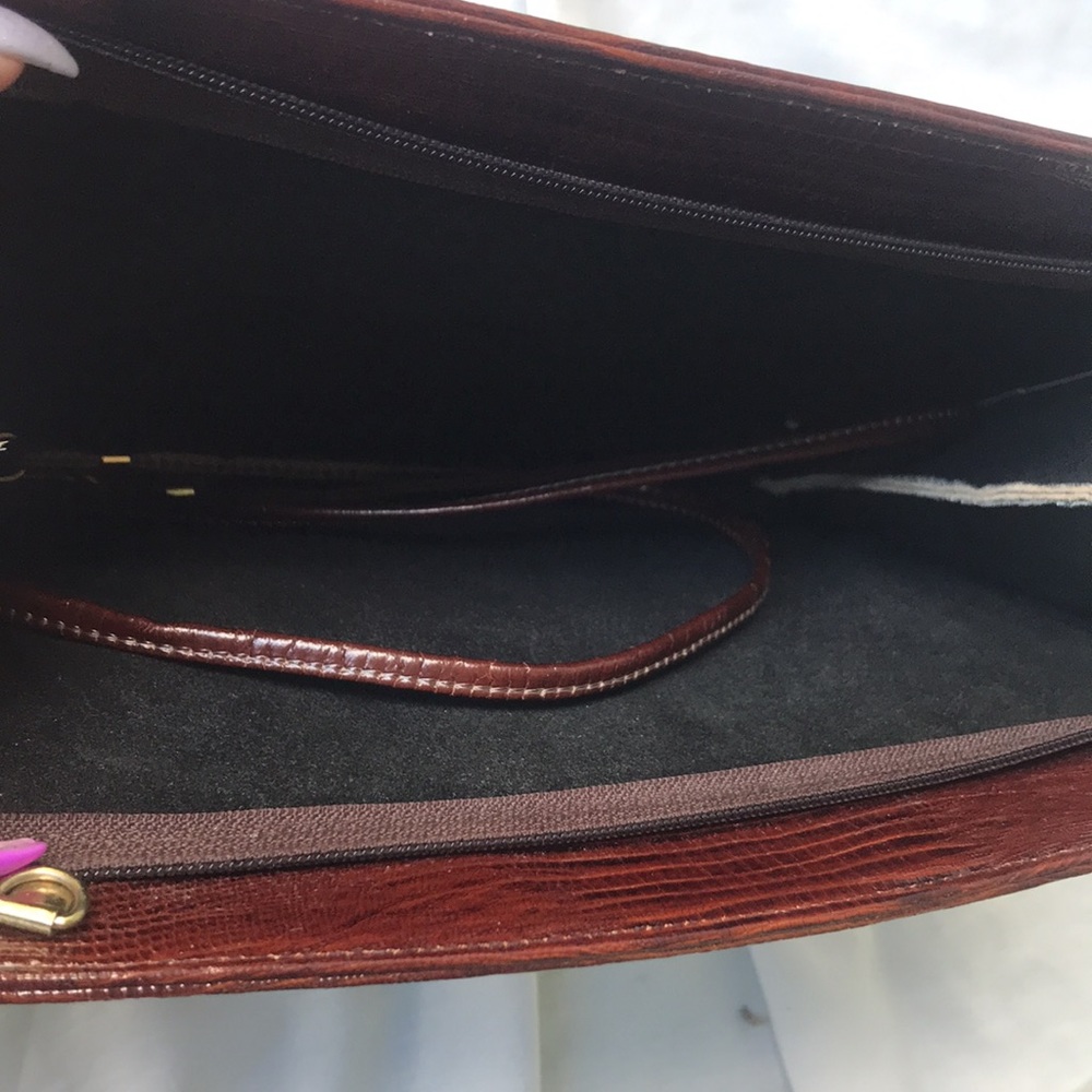 Custom Made Oversized Large Alligator Clutch Purs… - image 4